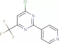 4-Chloro-2-(pyridin-4-yl)-6-(trifluoromethyl)pyrimidine