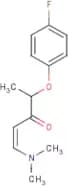 (1Z)-1-(Dimethylamino)-4-(4-fluorophenoxy)pent-1-en-3-one