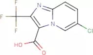 6-Chloro-2-(trifluoromethyl)imidazo[1,2-a]pyridine-3-carboxylic acid