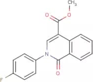 Methyl 2-(4-fluorophenyl)-1-oxo-1,2-dihydroisoquinoline-4-carboxylate