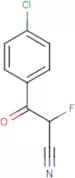 3-(4-Chlorophenyl)-2-fluoro-3-oxopropanenitrile