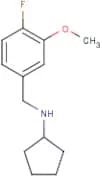 N-[(4-Fluoro-3-methoxyphenyl)methyl]cyclopentanamine