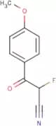 2-Fluoro-3-(4-methoxyphenyl)-3-oxopropanenitrile