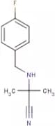 2-{[(4-Fluorophenyl)methyl]amino}-2-methylpropanenitrile