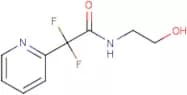 2,2-Difluoro-N-(2-hydroxyethyl)-2-(pyridin-2-yl)acetamide