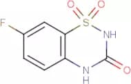 7-Fluoro-2H-benzo[e][1,2,4]thiadiazin-3(4H)-one 1,1-dioxide