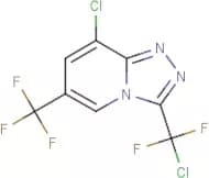 8-Chloro-3-(chlorodifluoromethyl)-6-(trifluoromethyl)-[1,2,4]triazolo[4,3-a]pyridine