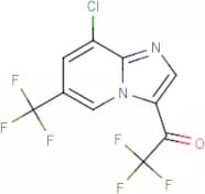 1-(8-Chloro-6-(trifluoromethyl)imidazo[1,2-a]pyridin-3-yl)-2,2,2-trifluoroethanone
