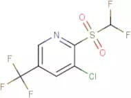 3-Chloro-2-((difluoromethyl)sulfonyl)-5-(trifluoromethyl)pyridine