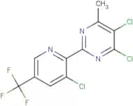 4,5-Dichloro-2-(3-chloro-5-(trifluoromethyl)pyridin-2-yl)-6-methylpyrimidine