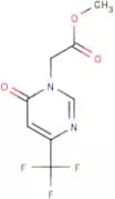 Methyl 2-(6-Oxo-4-(trifluoromethyl)pyrimidin-1(6H)-yl)acetate