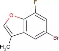 5-Bromo-7-fluoro-3-methyl-1-benzofuran