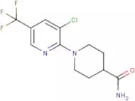 1-[3-Chloro-5-(trifluoromethyl)pyridin-2-yl]piperidine-4-carboxamide