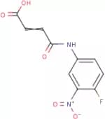 4-[(4-Fluoro-3-nitrophenyl)amino]-4-oxobut-2-enoic acid
