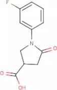 1-(3-Fluorophenyl)-5-oxopyrrolidine-3-carboxylic acid