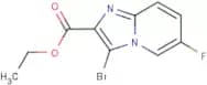 Ethyl 3-bromo-6-fluoroimidazo[1,2-a]pyridine-2-carboxylate