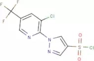 1-[3-Chloro-5-(trifluoromethyl)pyridin-2-yl]-1H-pyrazole-4-sulfonyl chloride