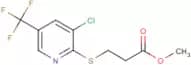 Methyl 3-{[3-chloro-5-(trifluoromethyl)pyridin-2-yl]thio}propanoate
