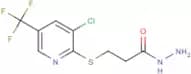3-{[3-Chloro-5-(trifluoromethyl)pyridin-2-yl]thio}propanohydrazide