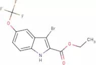Ethyl 3-bromo-5-(trifluoromethoxy)-1H-indole-2-carboxylate