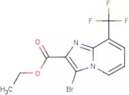 Ethyl 3-bromo-8-(trifluoromethyl)imidazo[1,2-a]pyridine-2-carboxylate