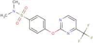 N,N-Dimethyl-4-{[4-(trifluoromethyl)pyrimidin-2-yl]oxy}benzenesulphonamide