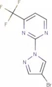 2-(4-Bromo-1H-pyrazol-1-yl)-4-(trifluoromethyl)pyrimidine