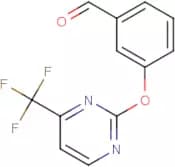 3-{[4-(Trifluoromethyl)pyrimidin-2-yl]oxy}benzaldehyde