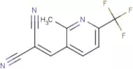 {[2-Methyl-6-(trifluoromethyl)pyridin-3-yl]methylene}malononitrile