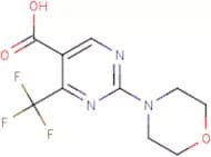2-Morpholin-4-yl-4-(trifluoromethyl)pyrimidine-5-carboxylic acid