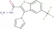 3-(1H-Pyrrol-1-yl)-5-(trifluoromethyl)-1-benzothiophene-2-carbohydrazide
