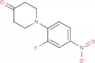 1-(2-Fluoro-4-nitrophenyl)piperidin-4-one