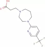 3-{4-[5-(Trifluoromethyl)pyridin-2-yl]homopiperazin-1-yl}propanoic acid