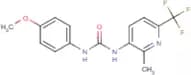 N-(4-Methoxyphenyl)-N'-[2-methyl-6-(trifluoromethyl)pyridin-3-yl]urea