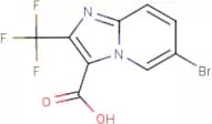 6-Bromo-2-(trifluoromethyl)imidazo[1,2-a]pyridine-3-carboxylic acid