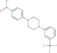 1-(4-Nitrophenyl)-4-[3-(trifluoromethyl)phenyl]piperazine