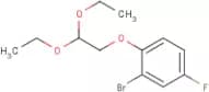 2-Bromo-1-(2,2-diethoxyethoxy)-4-fluorobenzene