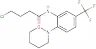 4-Chloro-N-[2-piperidin-1-yl-5-(trifluoromethyl)phenyl]butanamide