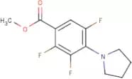 Methyl 2,3,5-trifluoro-4-pyrrolidin-1-ylbenzoate