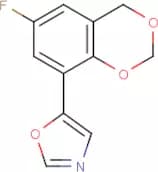 5-(6-Fluoro-4H-1,3-benzodioxin-8-yl)-1,3-oxazole