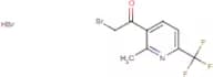 3-(Bromoacetyl)-2-methyl-6-(trifluoromethyl)pyridine hydrobromide