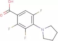 2,3,5-Trifluoro-4-pyrrolidin-1-ylbenzoic acid