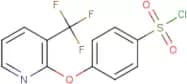 4-{[3-(Trifluoromethyl)pyridin-2-yl]oxy}benzenesulphonyl chloride