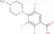 2,3,5-Trifluoro-4-(4-methylpiperazin-1-yl)benzoic acid