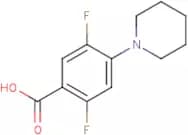 2,5-Difluoro-4-piperidin-1-ylbenzoic acid