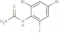 N-(2,4-Dibromo-6-fluorophenyl)thiourea
