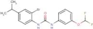 N-(2-Bromo-4-isopropylphenyl)-N'-[3-(difluoromethoxy)phenyl]thiourea