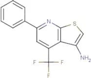 6-Phenyl-4-(trifluoromethyl)thieno[2,3-b]pyridin-3-amine