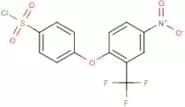 4-[4-Nitro-2-(trifluoromethyl)phenoxy]benzenesulphonyl chloride