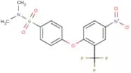 N,N-Dimethyl-4-[4-nitro-2-(trifluoromethyl)phenoxy]benzenesulphonamide
